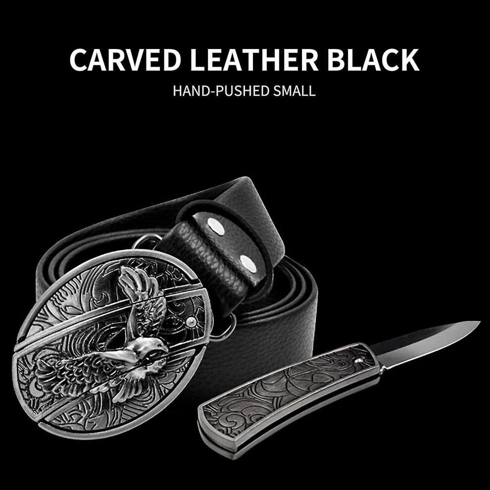 Belt Smooth Buckle Trade Belt Fashion Punk Buckle