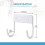 Ironing Board Hanger, Ironing Board Hook, Ironing Boards Wall Mounted Holder, Large 5