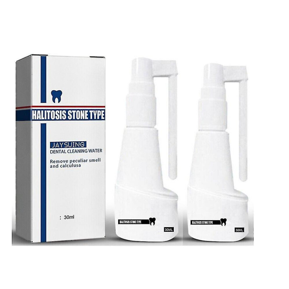 2pcs Calculus Dissolving Dental Spray Oral Tooth Cleaner Tartar Remover