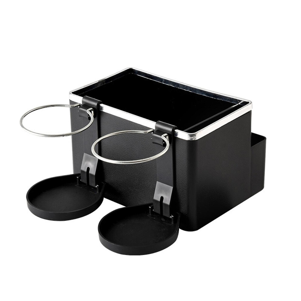 Car Armrest Storage Box Multifunctional Car Armrest Storage Organizer With Foldable Cup Holders For 8238749145191