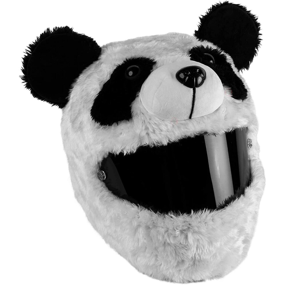 Cartoon Plush Motorcycle Helmet Covers, Fun Ride And Gift-image-OPC-PDP2G8Q-NEW