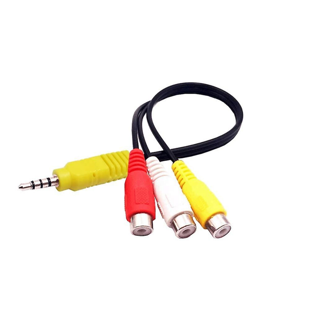 Video Av Component Adapter Cable Replacement For Tcl Tv, 3 Rca To 3.5Mm 9430790607195
