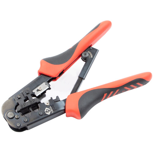 CK Tools CK Tools T3852A Ratchet Crimping Pliers For Modular Plugs 6/8P 1