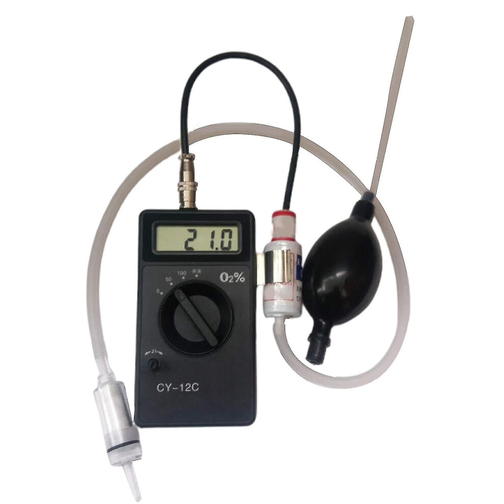 Cy-12c Oxygen Concentration Tester Meter Detector Analyzer Oxygen Purity Tester