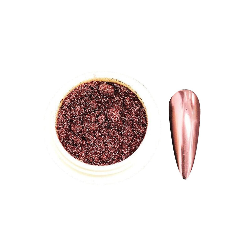 (MJ05) Mirror Effect Nail Powder Metallic Chrome Powder Shiny Nail Glitter Powder Nail Art Pigment Powder w