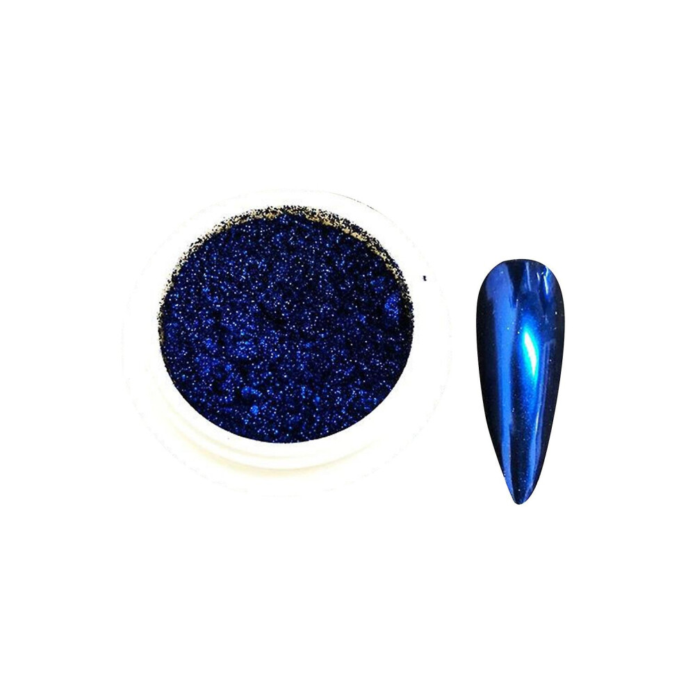 (MJ08) Mirror Effect Nail Powder Metallic Chrome Powder Shiny Nail Glitter Powder Nail Art Pigment Powder w