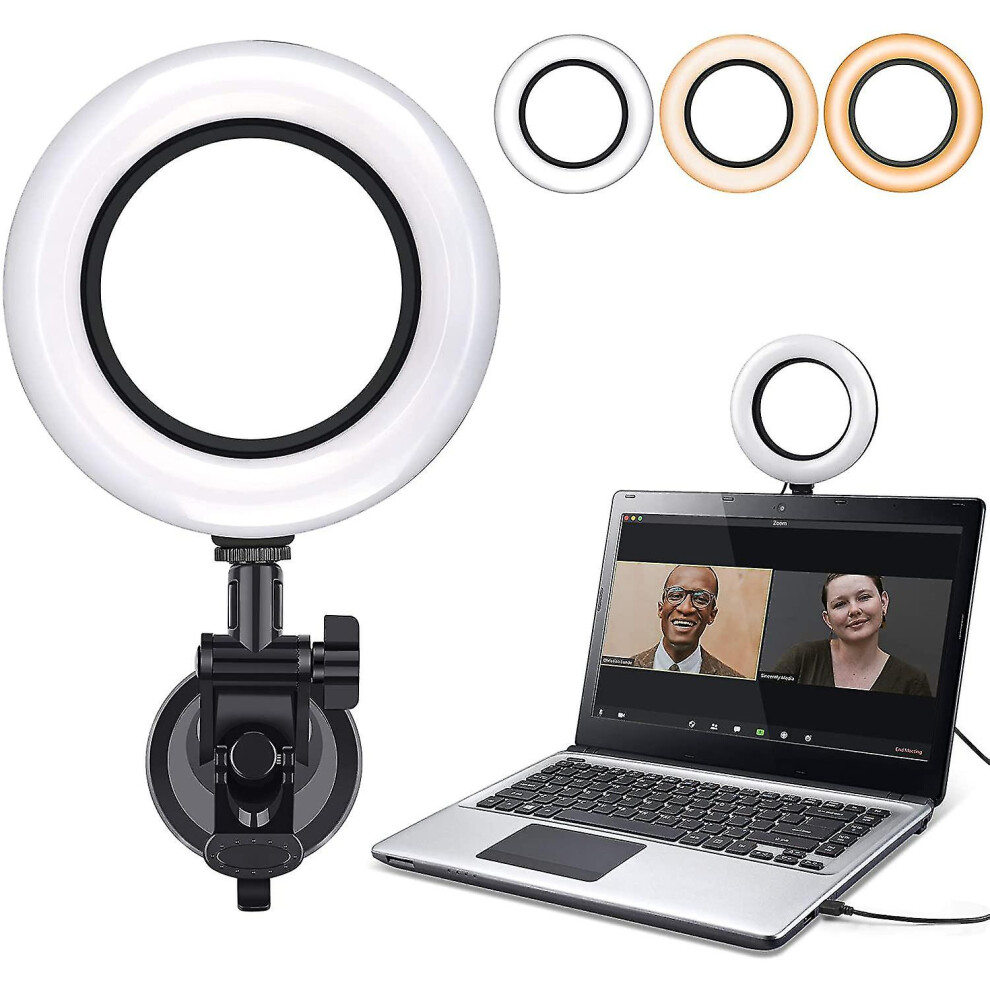 Video Conference Ing Kit Dimmable 6500K Ring Light 9430790615046
