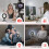 Video Conference Lighting Kit Dimmable 6500k Ring Light 4