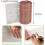Copper Mesh, 1 Roll Of 6 Meters Copper Wire Mesh, Copper Net Anti Slug, Snail, Mice, Birds And Nematodes, Garden Rodent Protection, Copper Mesh Knit-- 3