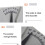 Glasses measuring angle ruler inclination plate protractor 4