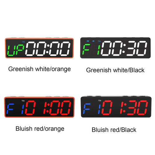 Gymnext Flex Timer - Home Edition - Bluetooth App-controlled Led Interval Timer 2