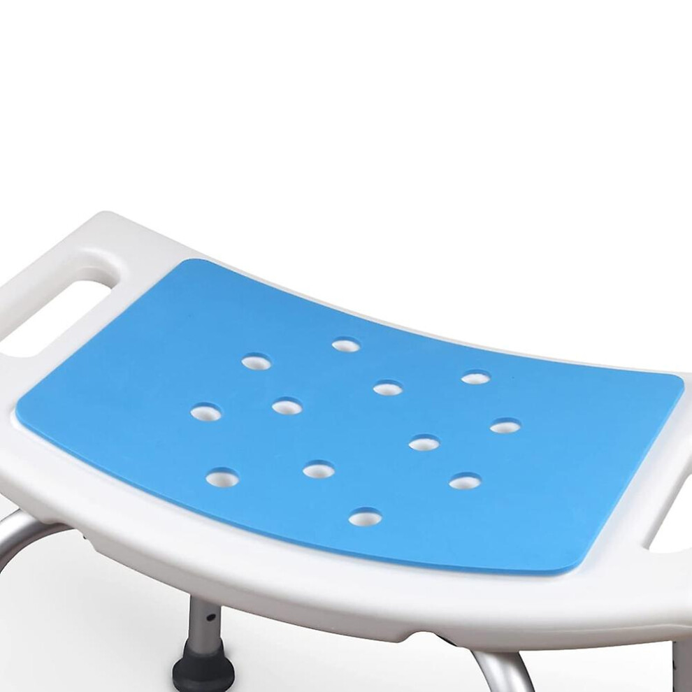 Non-slip Bath Chair Elderly Bath Tub Aid Seat Bathroom Bath Chair Shower Stool Seat Cushion Safe Bathroom Environment Product Only Blue Cushions 1pc W