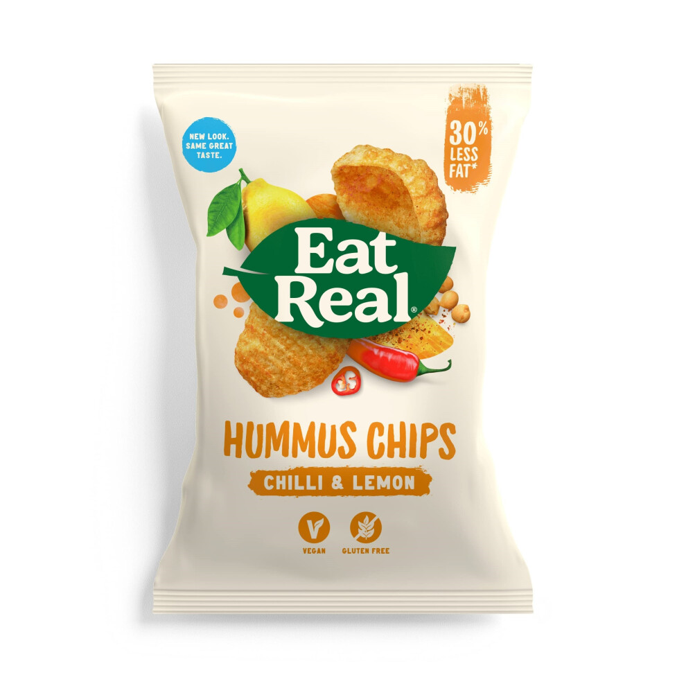 Eat Real Hummus Chips Chilli & Lemon 110g - Image 4