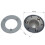 Dome Lid Replacement Part Wirquin Slim Slim+ Chromed Plastic Drain Waste Trap 2