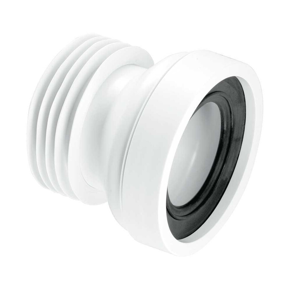 WC-CON1 McAlpine Waste Pan Connector Straight