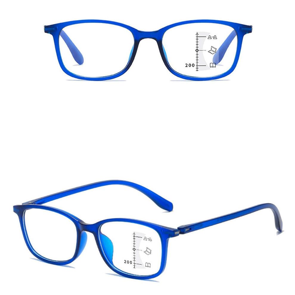 High-definition Presbyopia Glasses Autofocus Spectacles Classic Square Shpae Glasses For Men And Women Readers