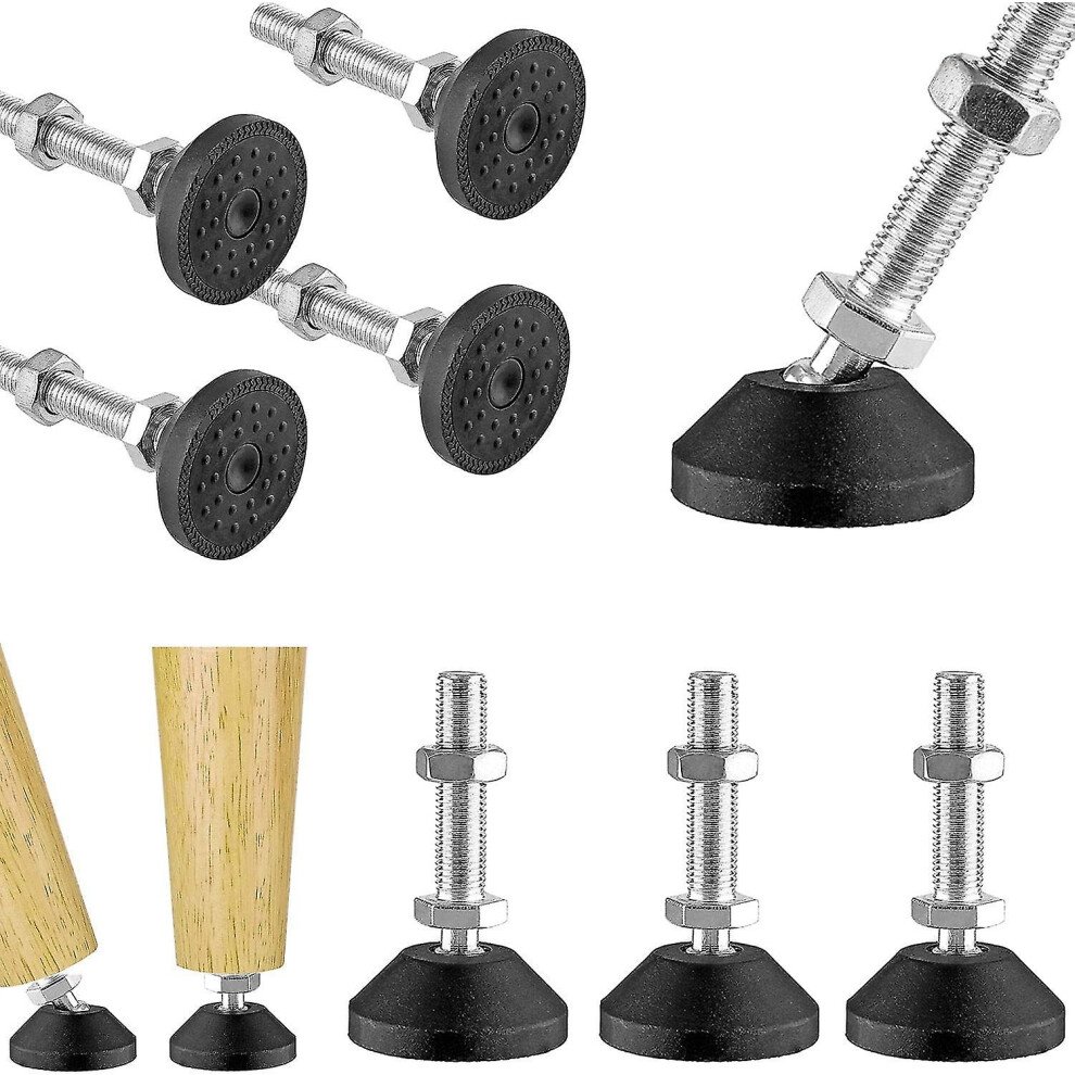 8Pcs Leveling Feet 50*M10,Stainless Steel With Artificial Foundation,Direction,Pin,Screw 9430790623607