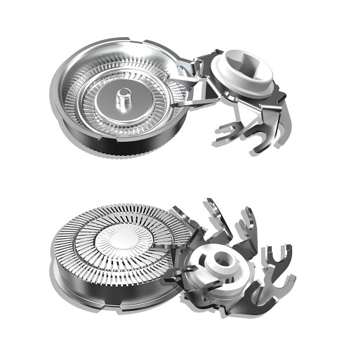Replacement heads for electric shavers,Waterproof Replacement Blades for Mens Shaver,3-Pack 2