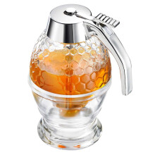 Honey Dispenser No Drip Acrylic - Maple Syrup Dispenser - Honey Pot