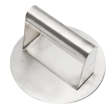 Stainless Steel Burger Press, Round Burger Smasher