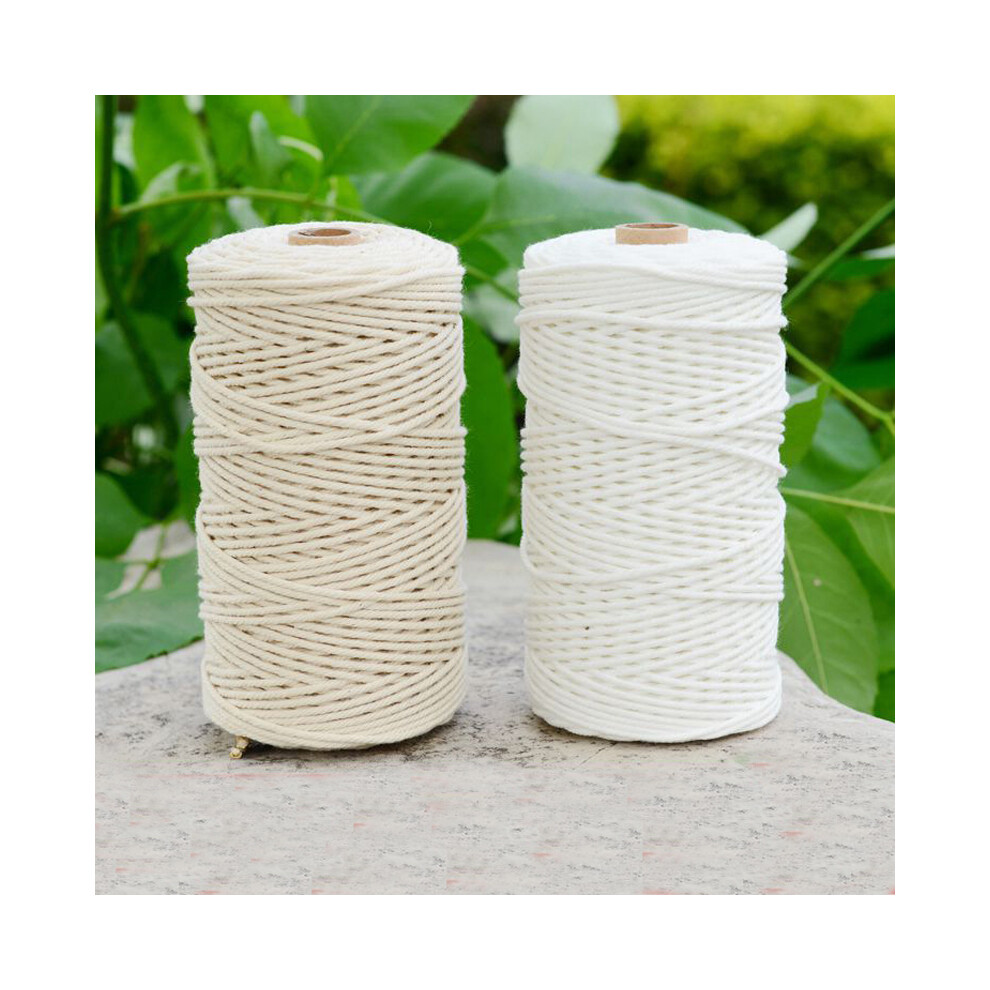 200m Cotton Macrame Cords Colored Cotton Macrame Rope -2mm