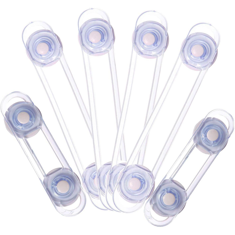 Limbo Baby Cabinet Locks (Pack Of 8), Baby Proofing Safety Locks