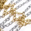 Metal Chain Basketball Net Replacement For Outdoor Indoor Standard Rim 12 Hooks Iron Chain Basketball Net 7