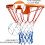 2 Pack Heavy Basketball Net Rainproof Sunscreen, Red White Blue Bold Polyester Braided Rope, 12 Loops 4
