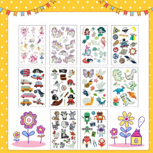 Temporary Tattoo Stickers For Kids For Glow In The Dark, Mix Set Tattoo Stickers