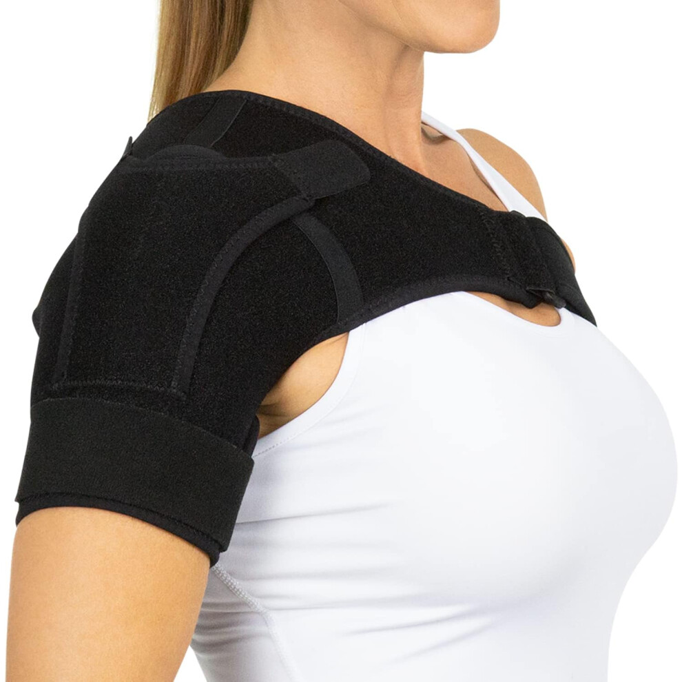 Shoulder Stability Brace - for Rotator Cuff Injuries(Black)