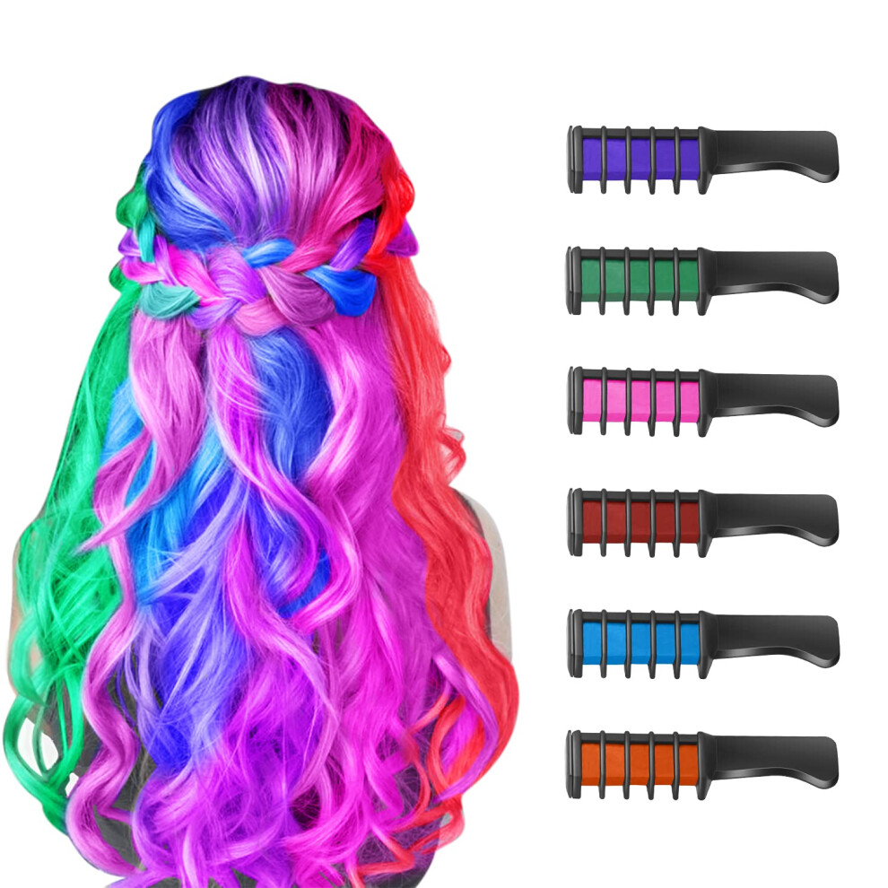 Limbo New Hair Chalk Comb Temporary Bright Hair Color Dye For Girls Kids