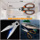 Sharp multi-purpose stainless steel kitchen scissors, food scissors 7
