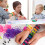 600 Pieces Loom Bands Set, Rubber Loom Bands Box Starter Kit 5