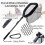 Floating fishing net Folding landing net with fixed pole Soft rubber coated net 2
