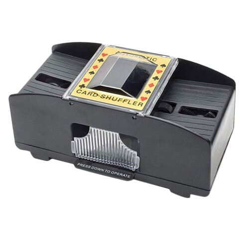 Automatic Electronic Card Shuffler Electric Poker Playing Shuffler 1