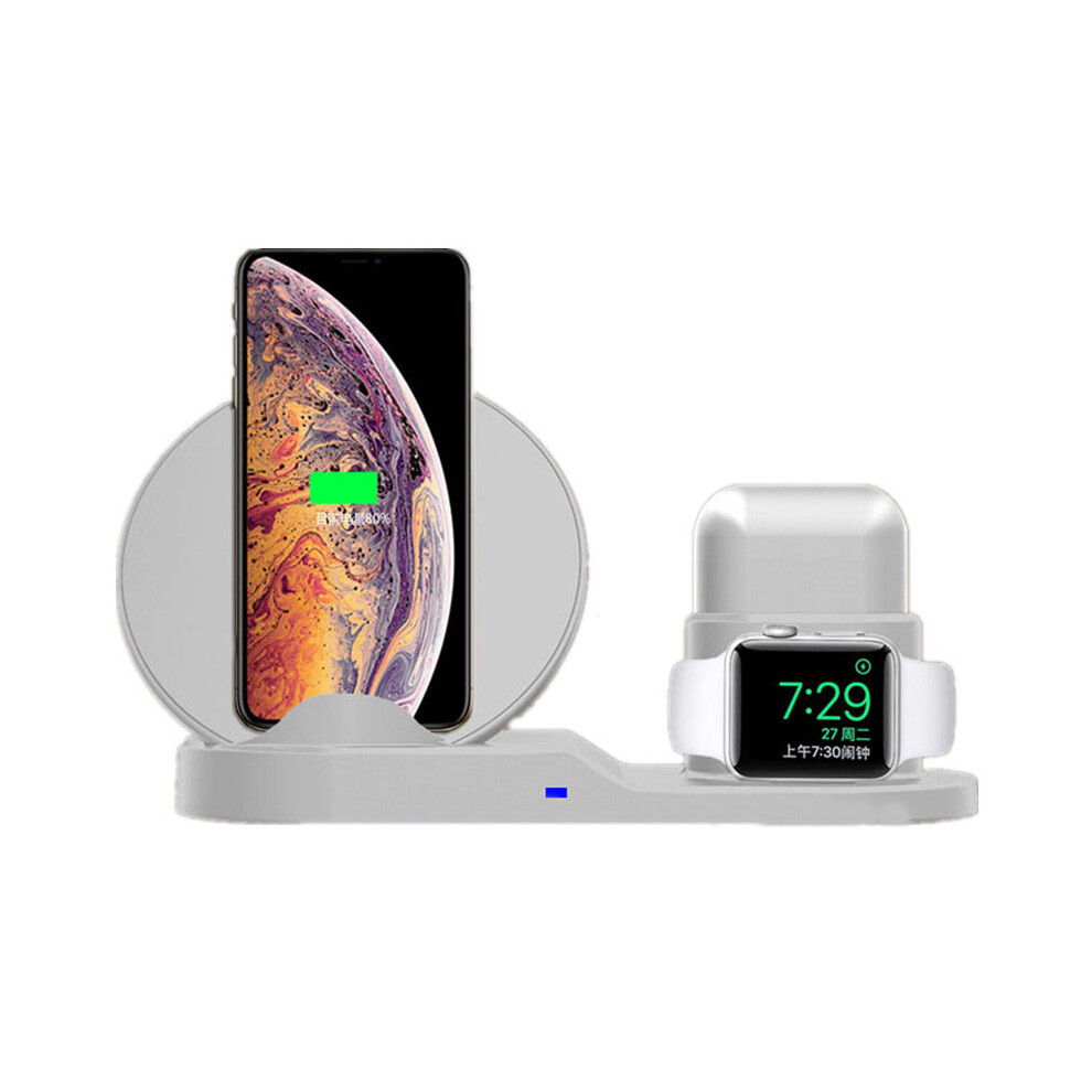 Wireless Charger, Fast Charging Station Compatible With Iwatch Iphone 6228927251754