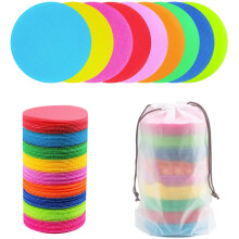 81 Piece Carpet Dot Markers, Carpet Circular Dot Markers For Kids