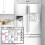 Magnetic whiteboard refrigerator calendar - for event items and plans 6