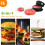 Burger Press, 3 in 1 Non-Stick Hamburger Patty Maker Hamburger Press Set 5
