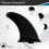 Surfboard Fin  Inflatable Paddleboard Fin  Quick Release Detachable Longboard Center Fin 2