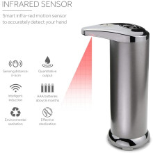 Soap Dispenser, Latest Automatic Sensor Soap Dispenser, Touchless Stainless Steel