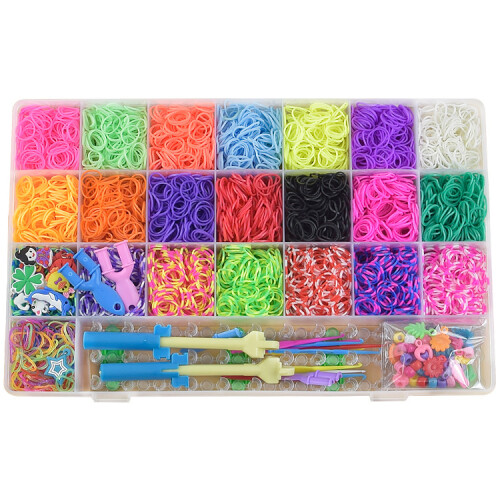 6800 Bands With Loom Loom Bands Box Set For Wristbands 1