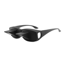 Bed Prism Spectacles Horizontal Mirror Lazy Readers Glasses 90 Degree Prism Glasses for Laying Down Reading and Watching
