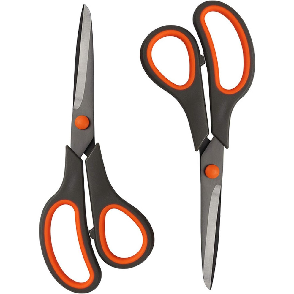2Pcs Scissors, Red