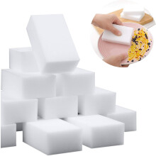 100 Pack Magic Sponge Eraser Sponge,Melamine Sponges - Multi Surface Power Scrubber Foam Cleaning Pads