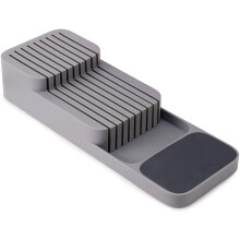 Kitchen drawer knife fork knife holder storage box gray