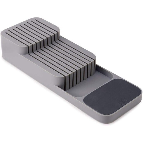 Kitchen drawer knife fork knife holder storage box gray