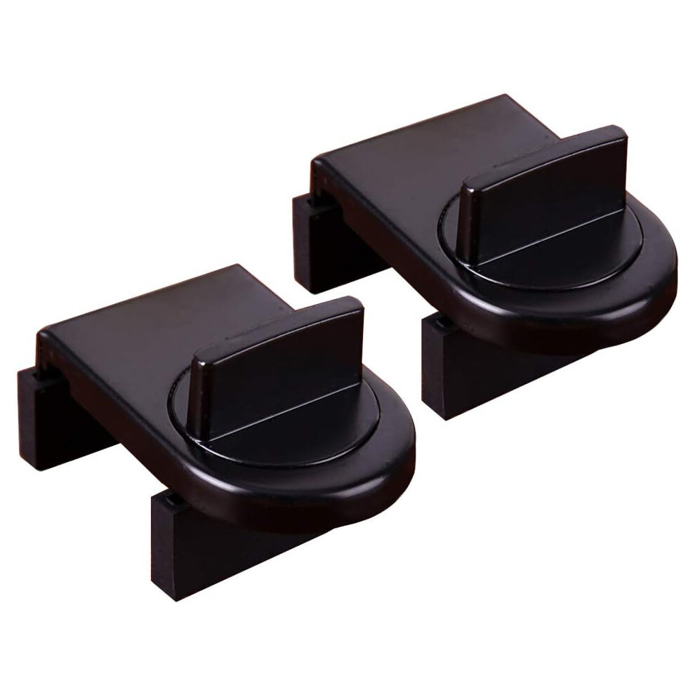 Limbo Set Of 2 Safety Sliding Window Locks For Children (Black)