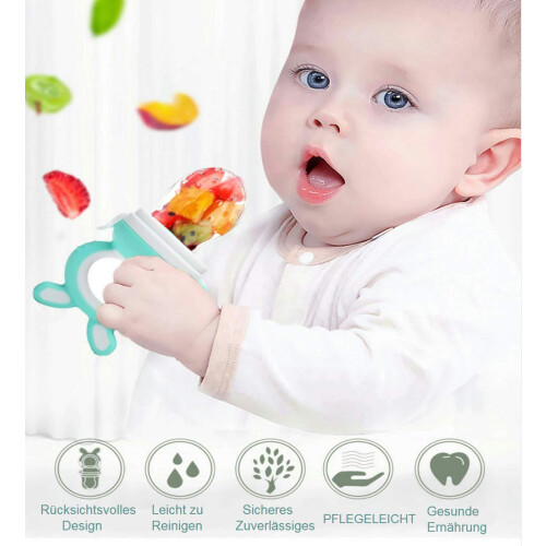 2Pcs fruit pacifiers, baby pacifiers, vegetable pacifiers, fruit pacifiers 1