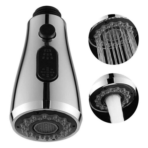 Chrome replacement shower head 110 mm 1